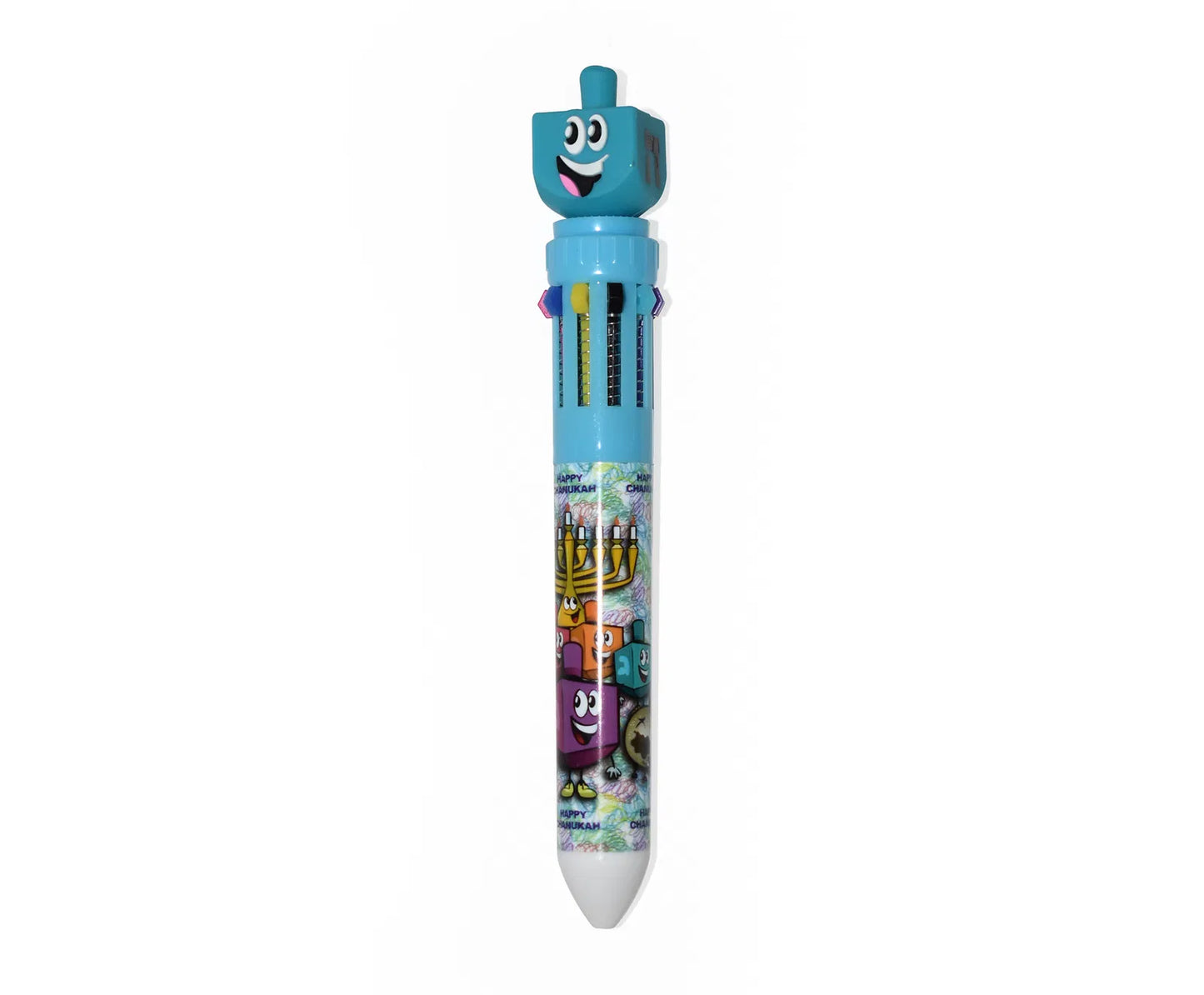 10 Colored Chanuka Pen