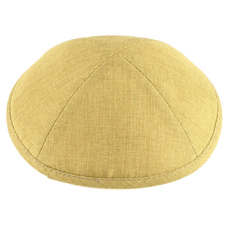 Kippa, Linen, Light Green