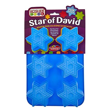 Magen David Muffin Silicone Mold