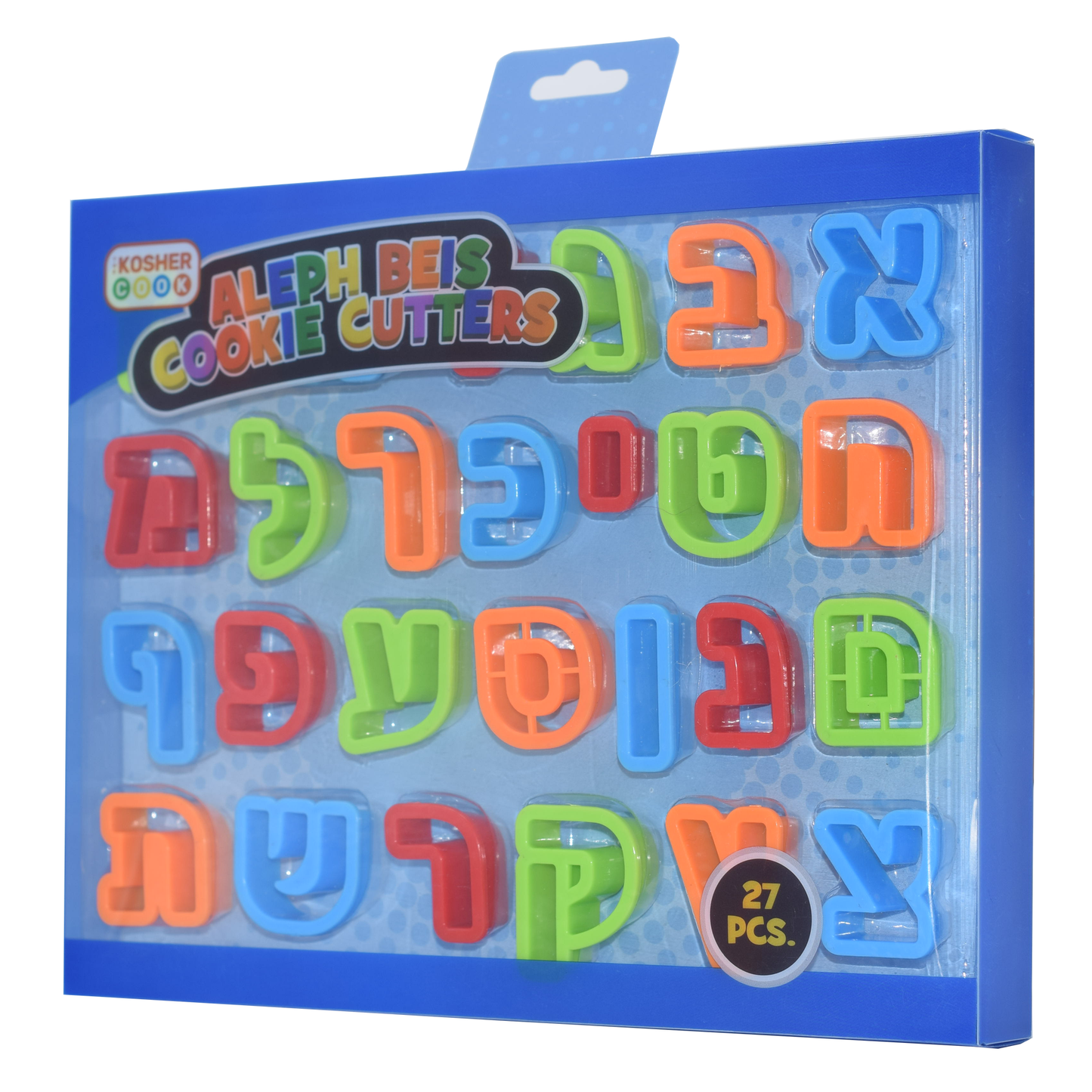 Alef Bet Cookie Cutters