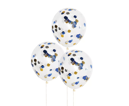 Chanuka Dreidel Confetti Balloons