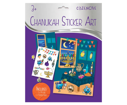 Chanukah Sticker Art