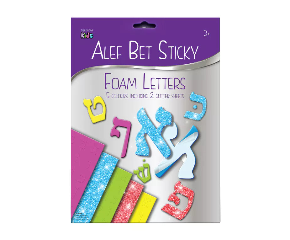 Alef Bet Foam Letters