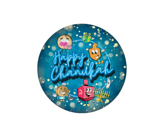 Chanukah Paper Plates - Small