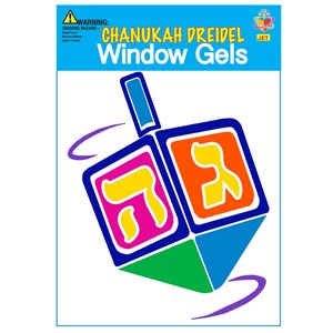Window Gel Fun - Dreidel