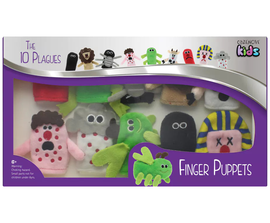 10 Plagues Finger Puppets