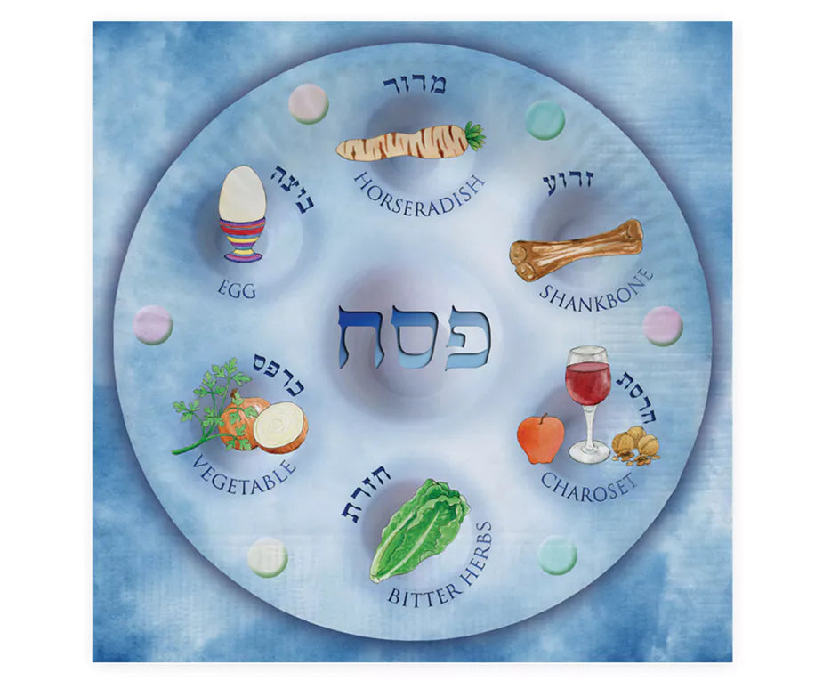 Pesach Napkins - Seder Plate